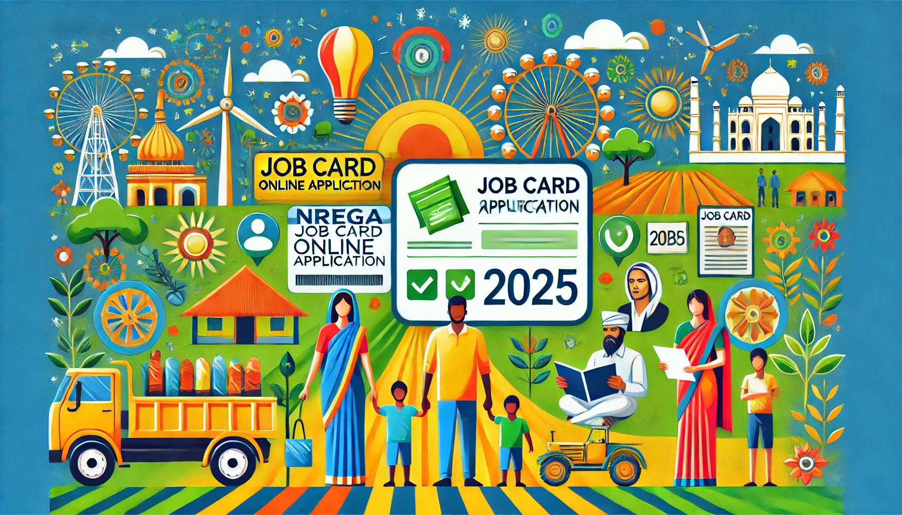 NREGA Job Card Apply Online 2025