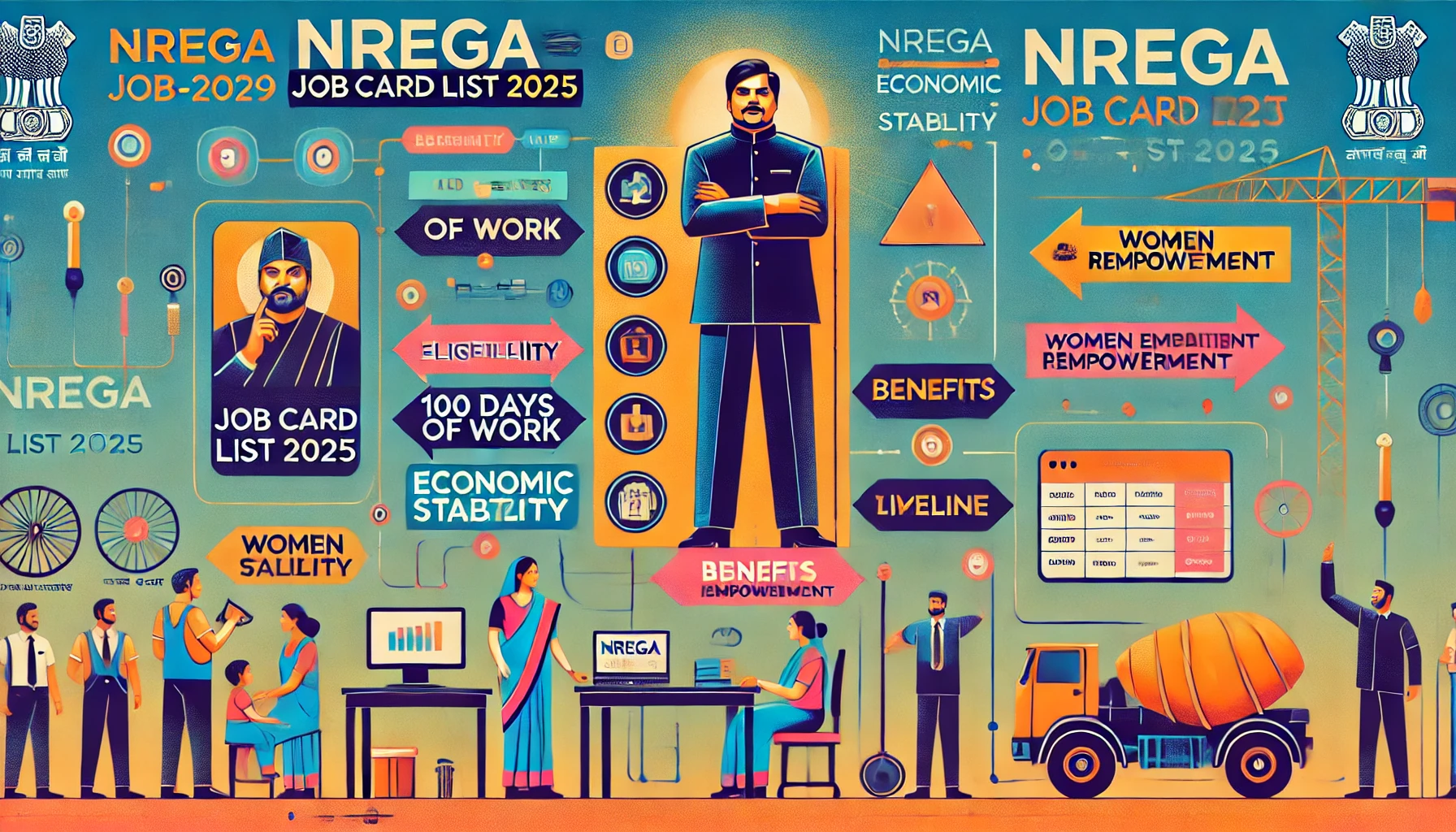 NREGA Job Card List 2025