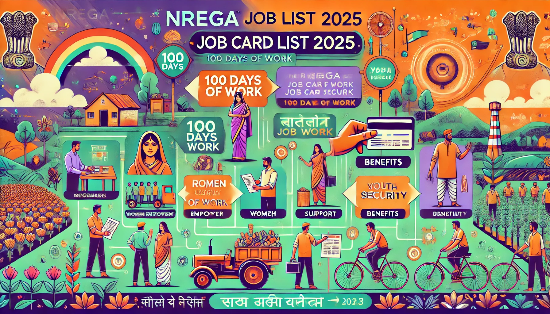 NREGA Job Card List 2025