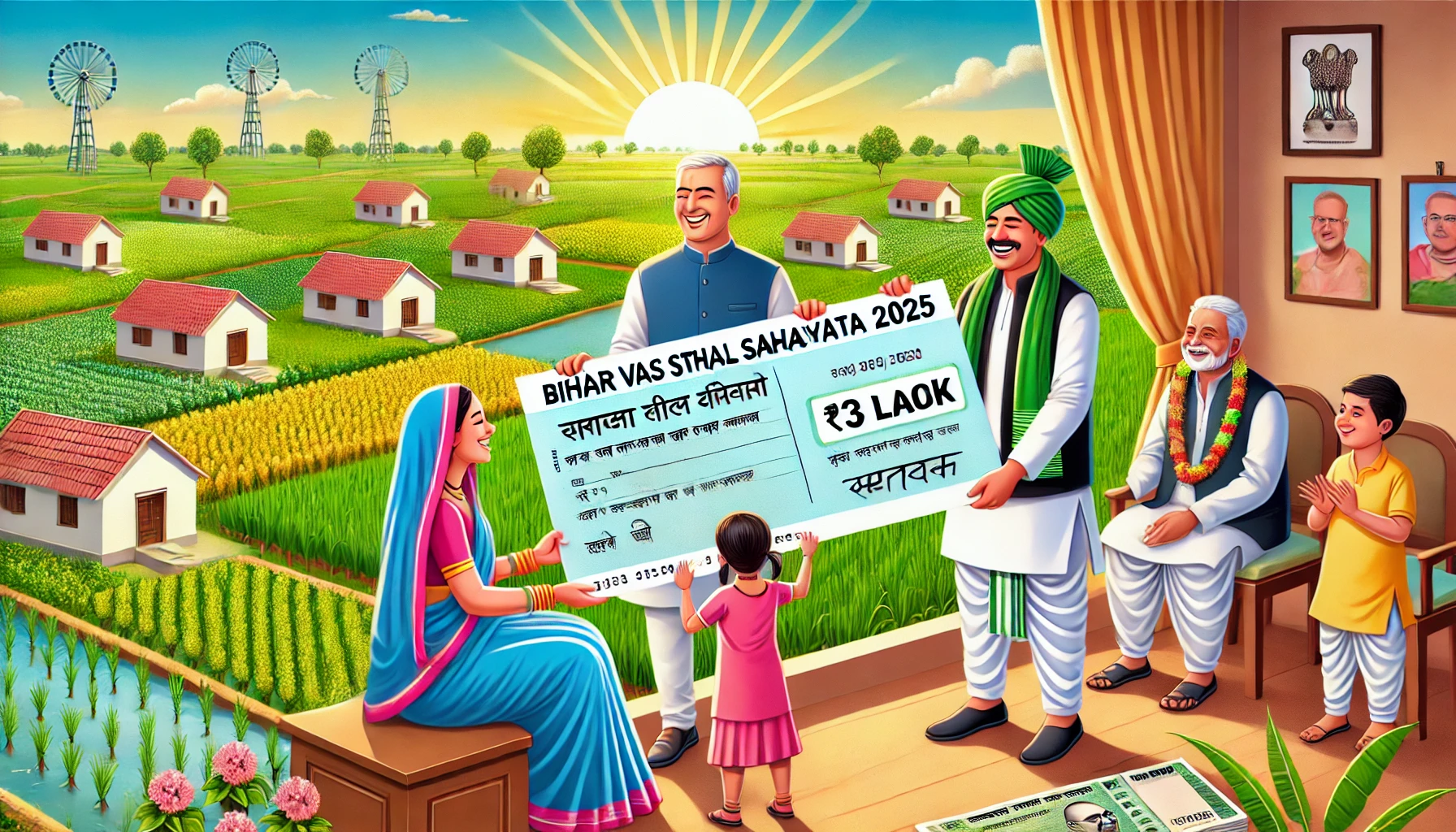 Bihar Vas Sthal Kray Sahayata Yojana 2025