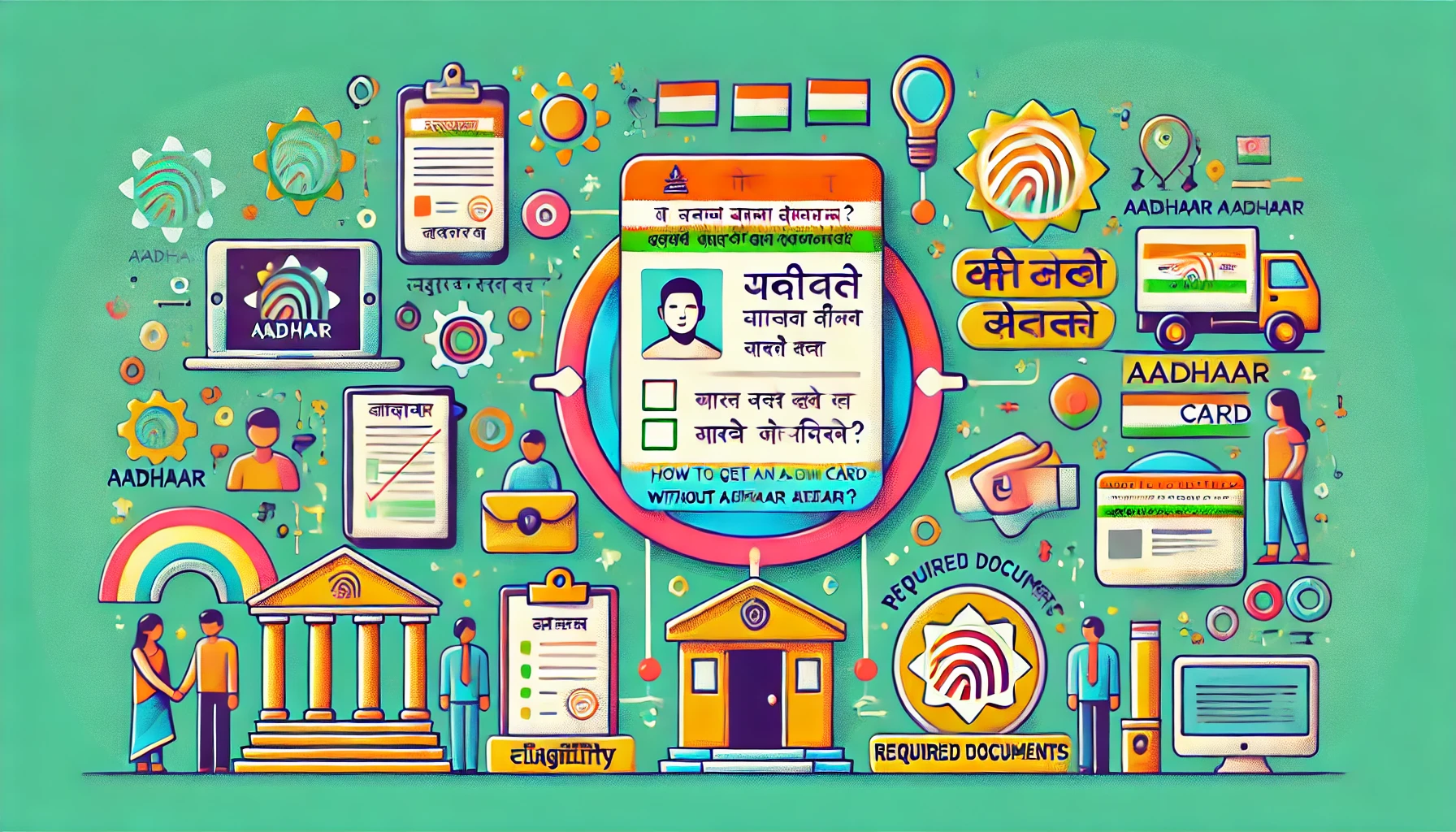 Bina Aadhar Number Ke Aadhar Card Kaise Nikale 2025