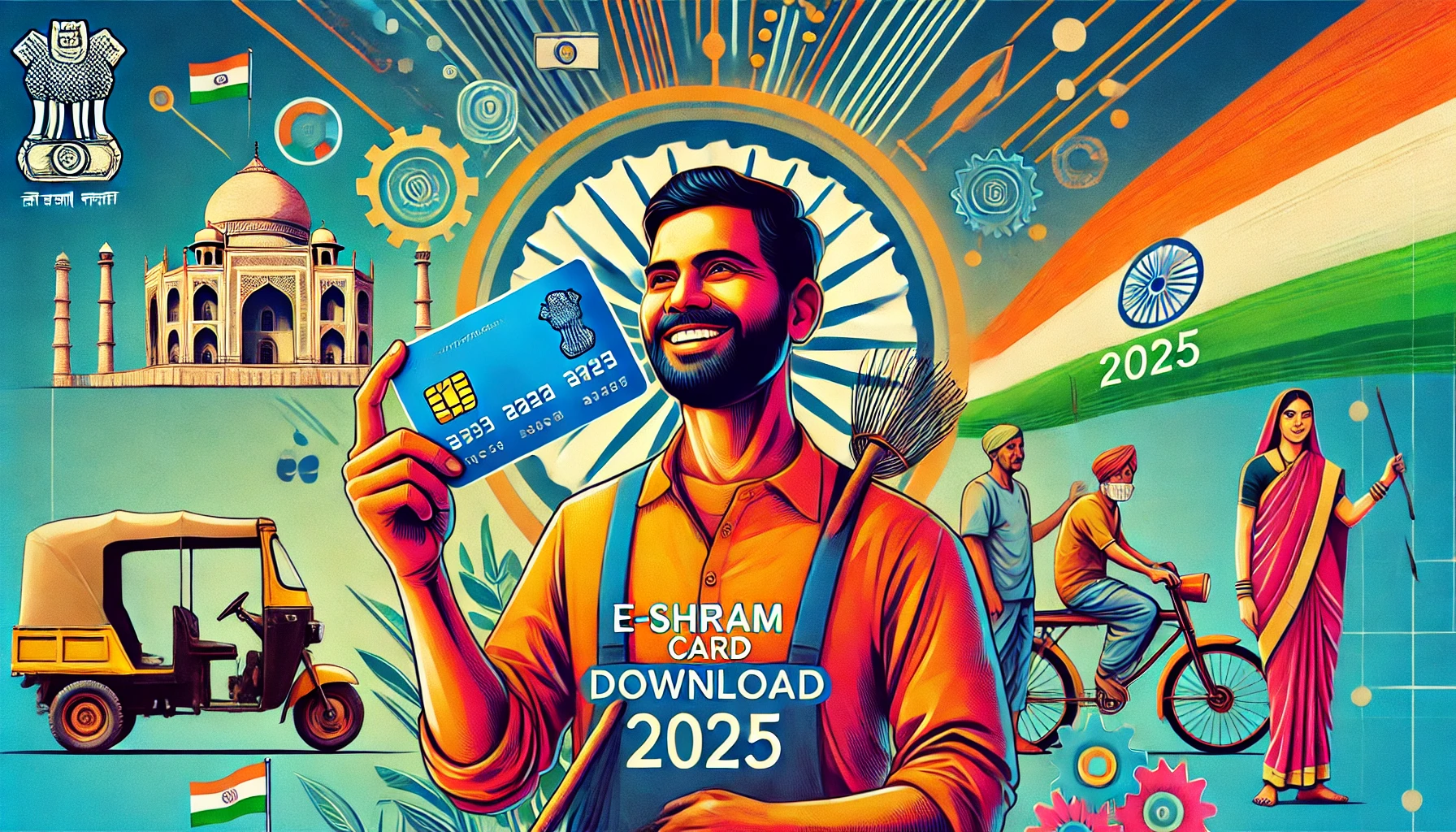 E Shram Card Download 2025