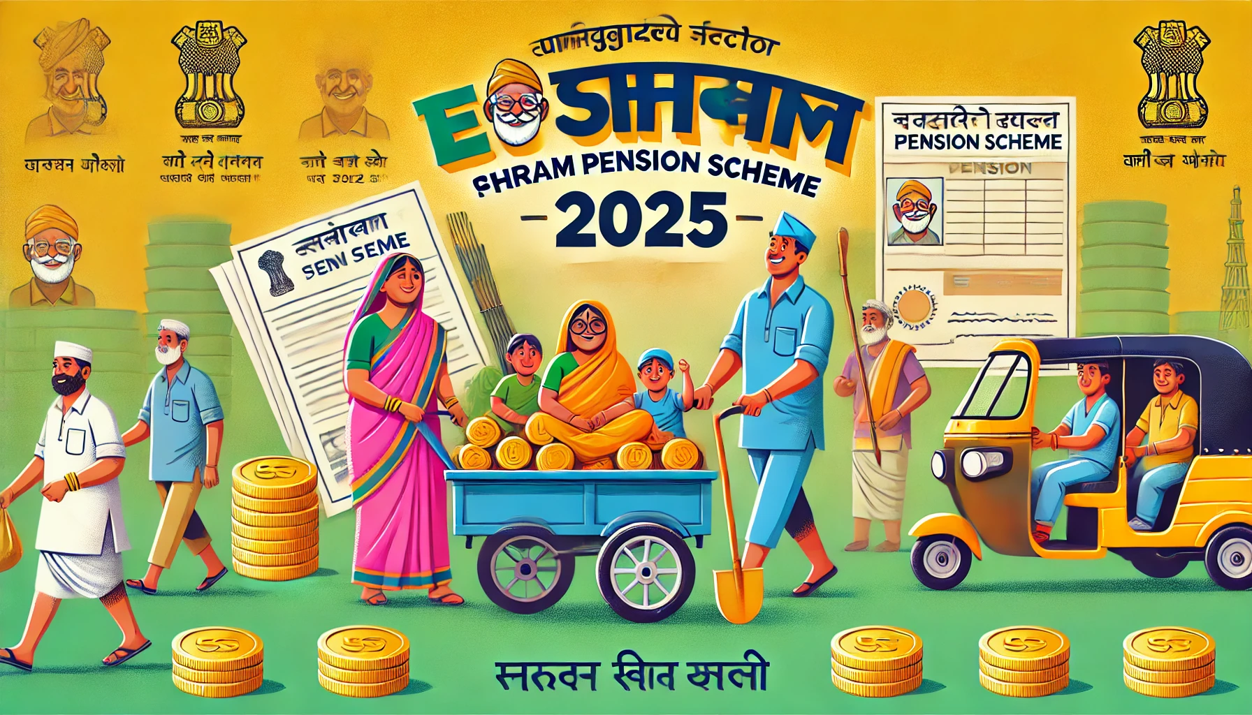 E Shram Pension Scheme 2025