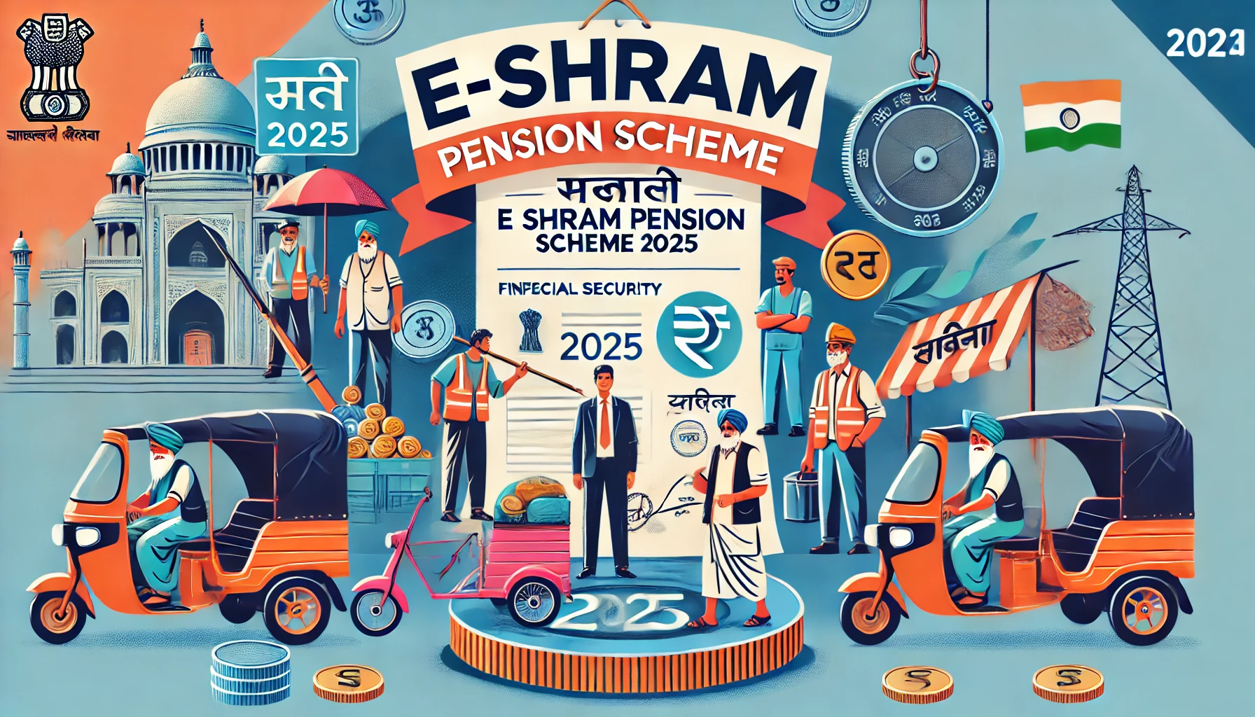 E Shram Pension Scheme 2025