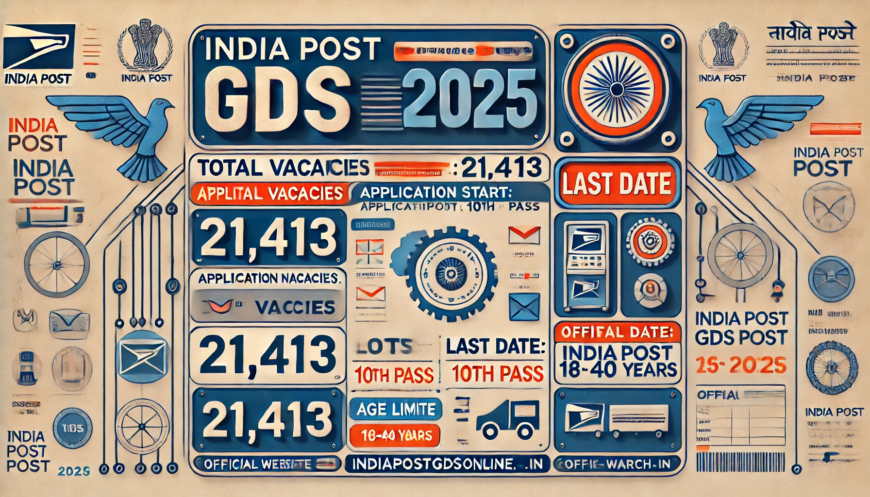 India Post GDS 2025 Last Date