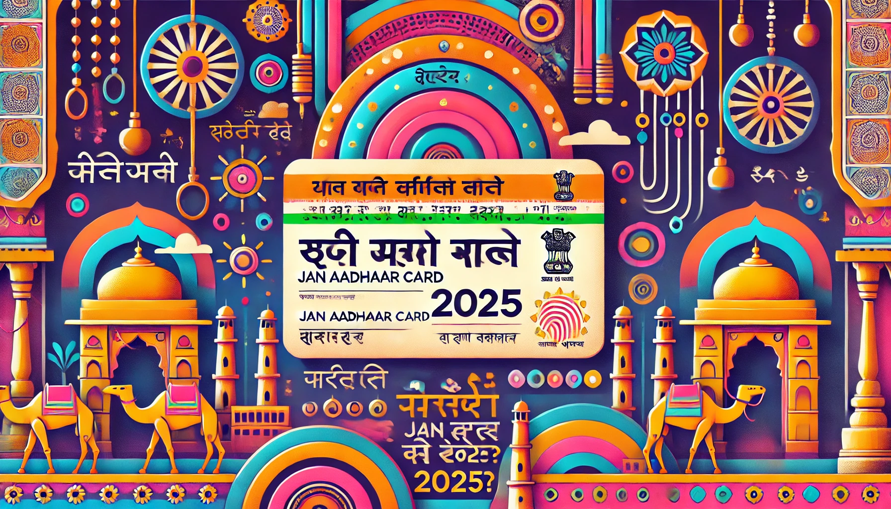 Jan Aadhar Card Kaise Banaye 2025