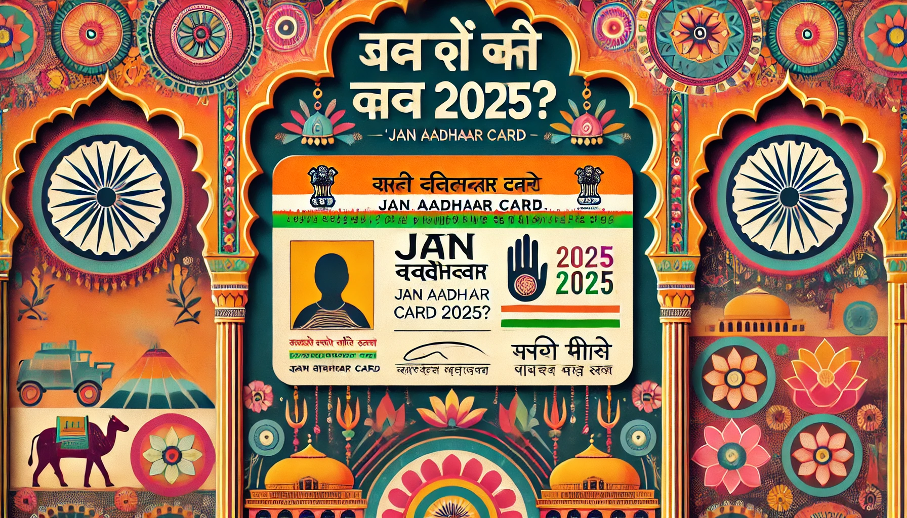 Jan Aadhar Card Kaise Banaye 2025