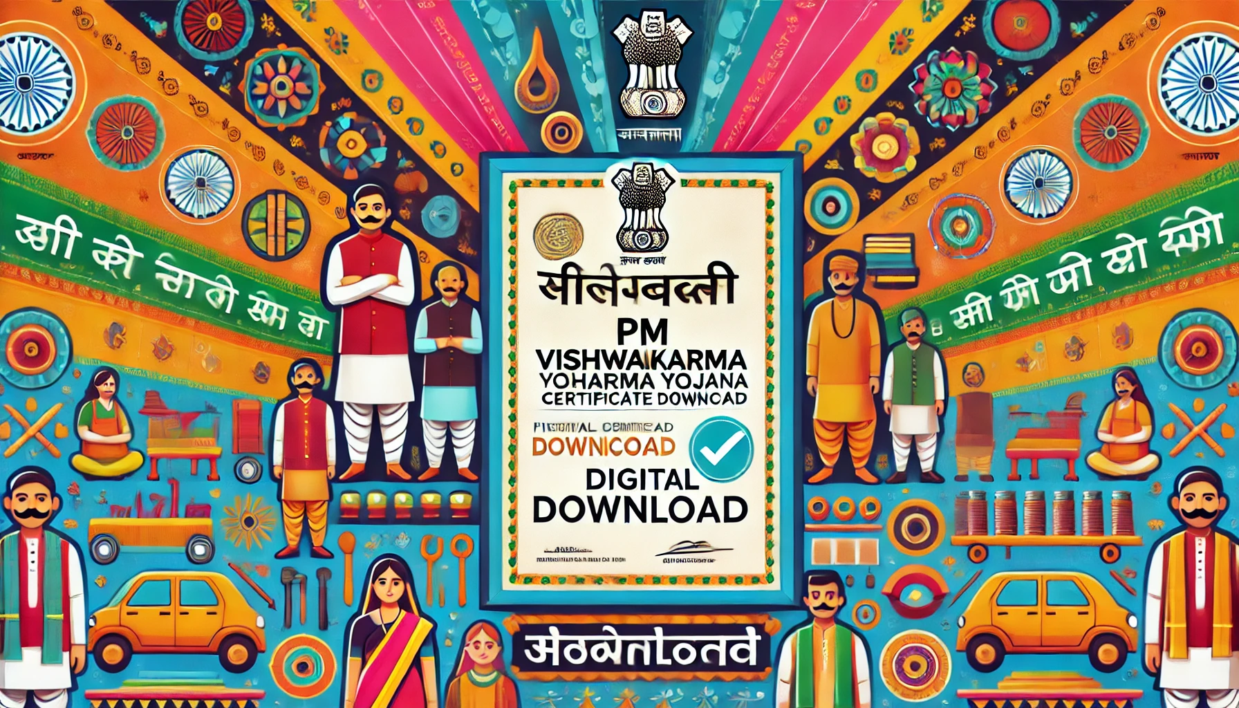 PM Vishwakarma Yojana Certificate Download