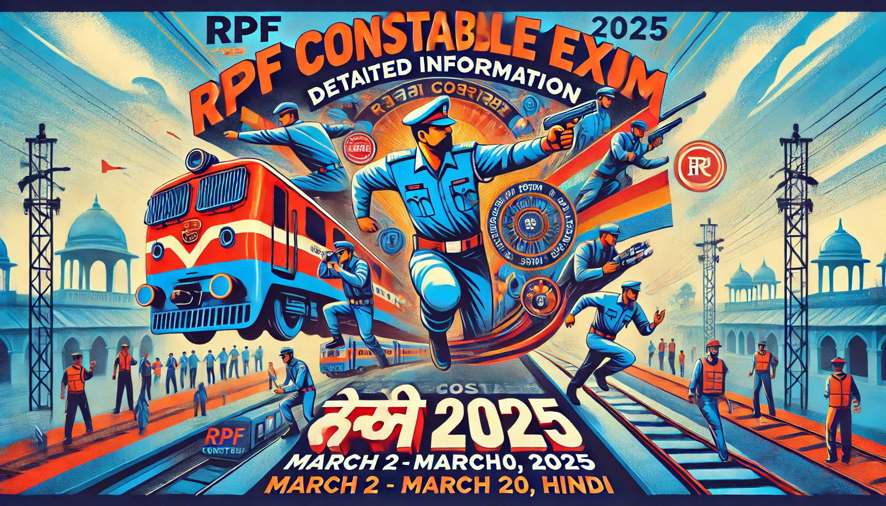 RPF Constable Exam Date 2025