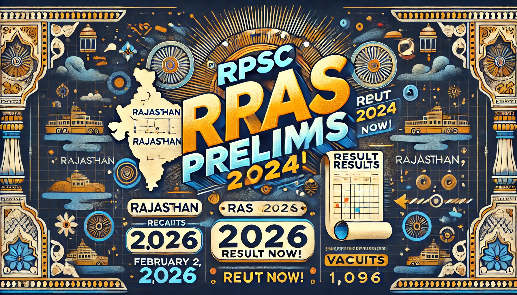 RPSC RAS prelims result 2025 announced