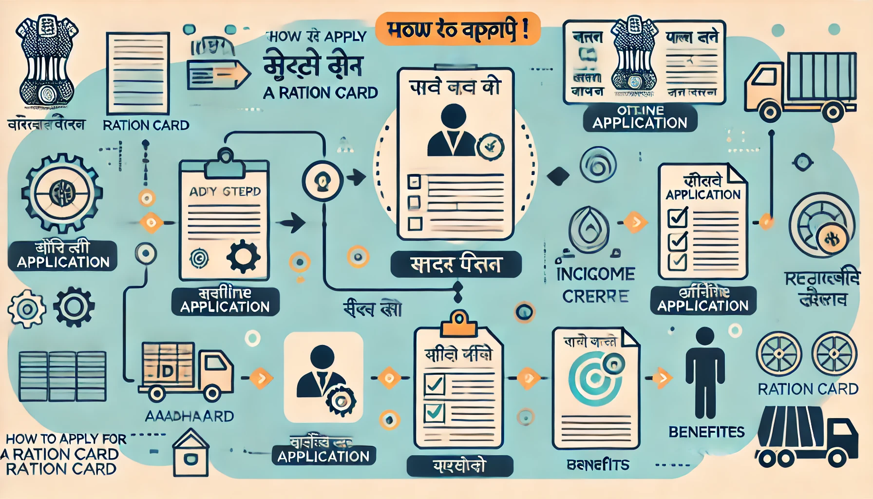 Ration Card Ka Aavedan Kaise Kre