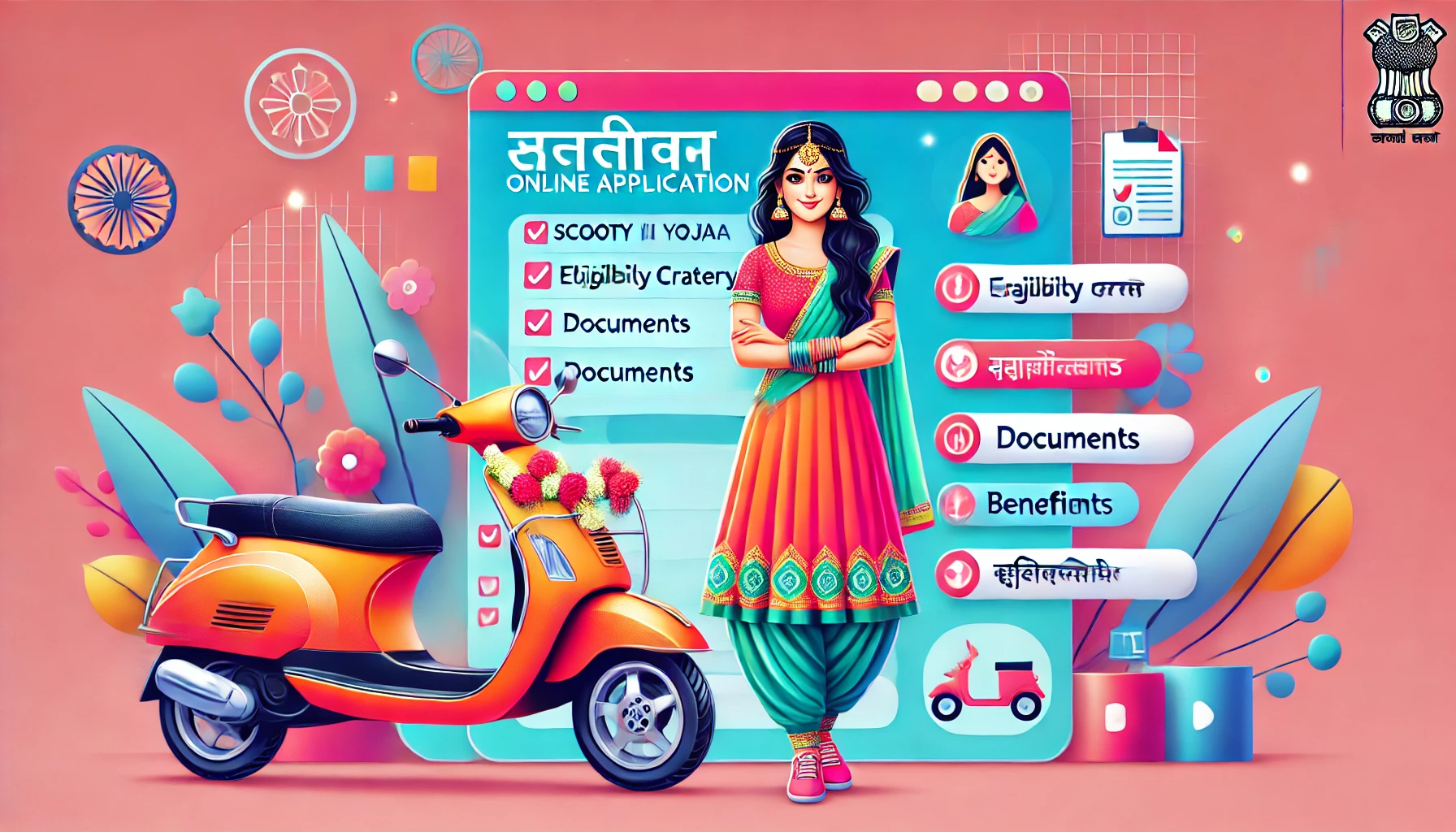 Scooty Yojana Online Apply