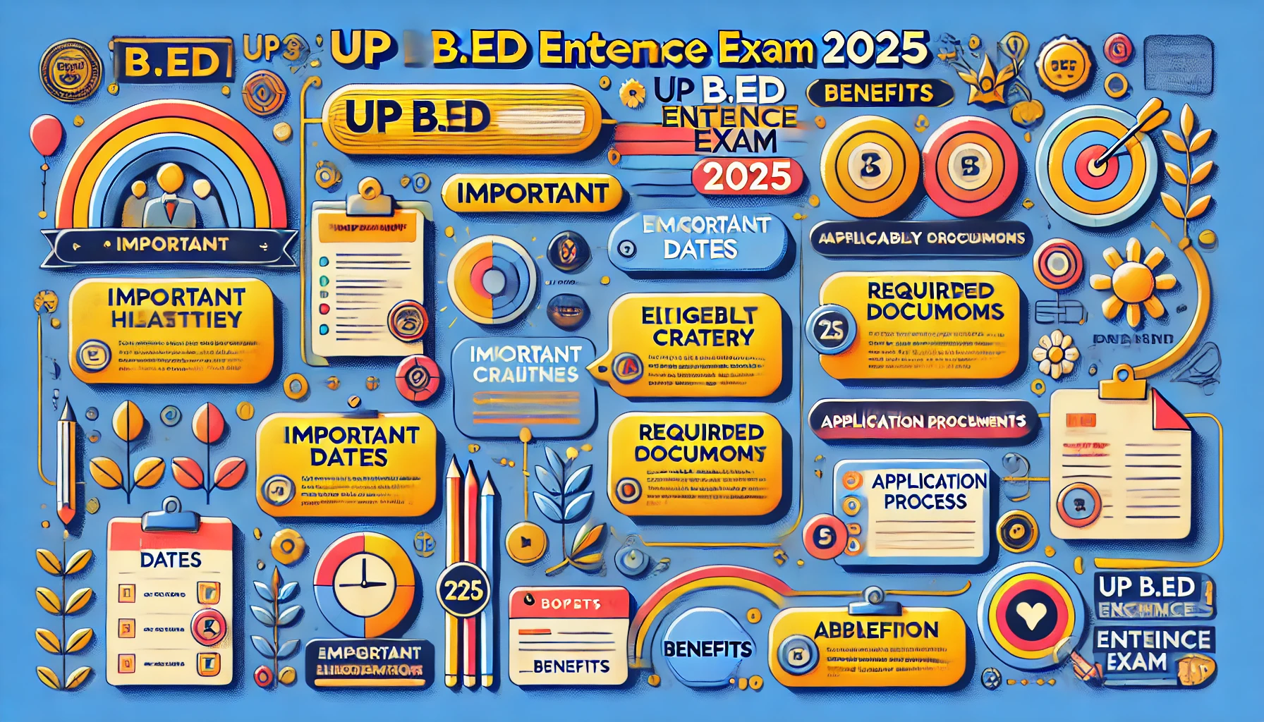 UP BED ENTRANCE EXAM 2025 FORM DATE