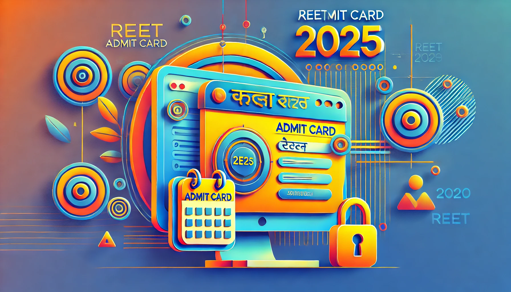 reet admit card 2025 official website