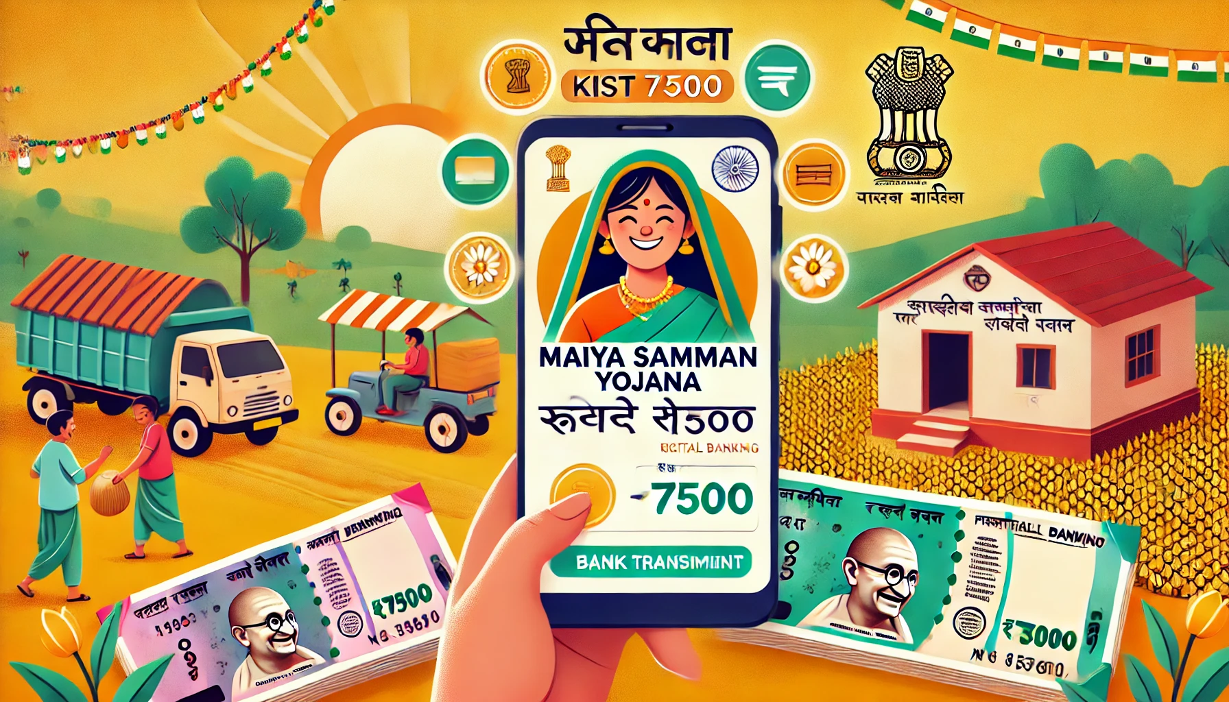 Maiya Samman Yojana Kist 7500