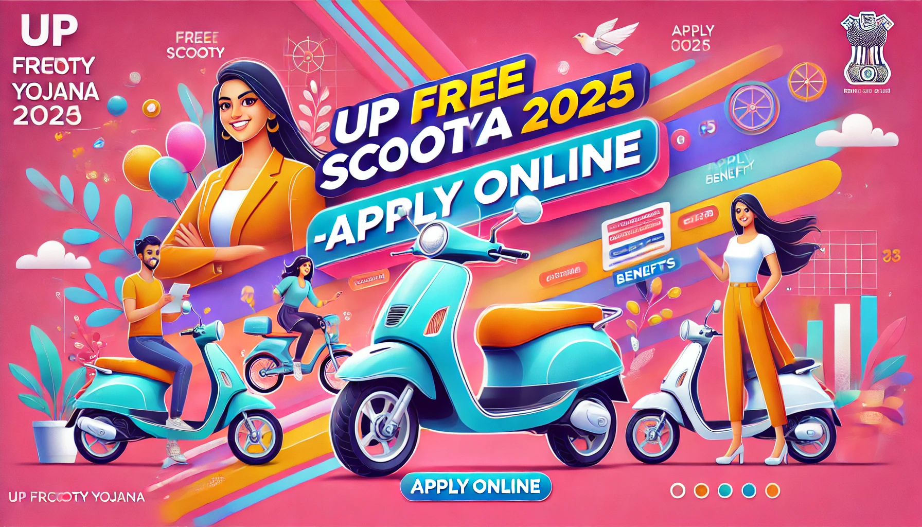 Up Free Scooty Yojana 2025 Apply Online