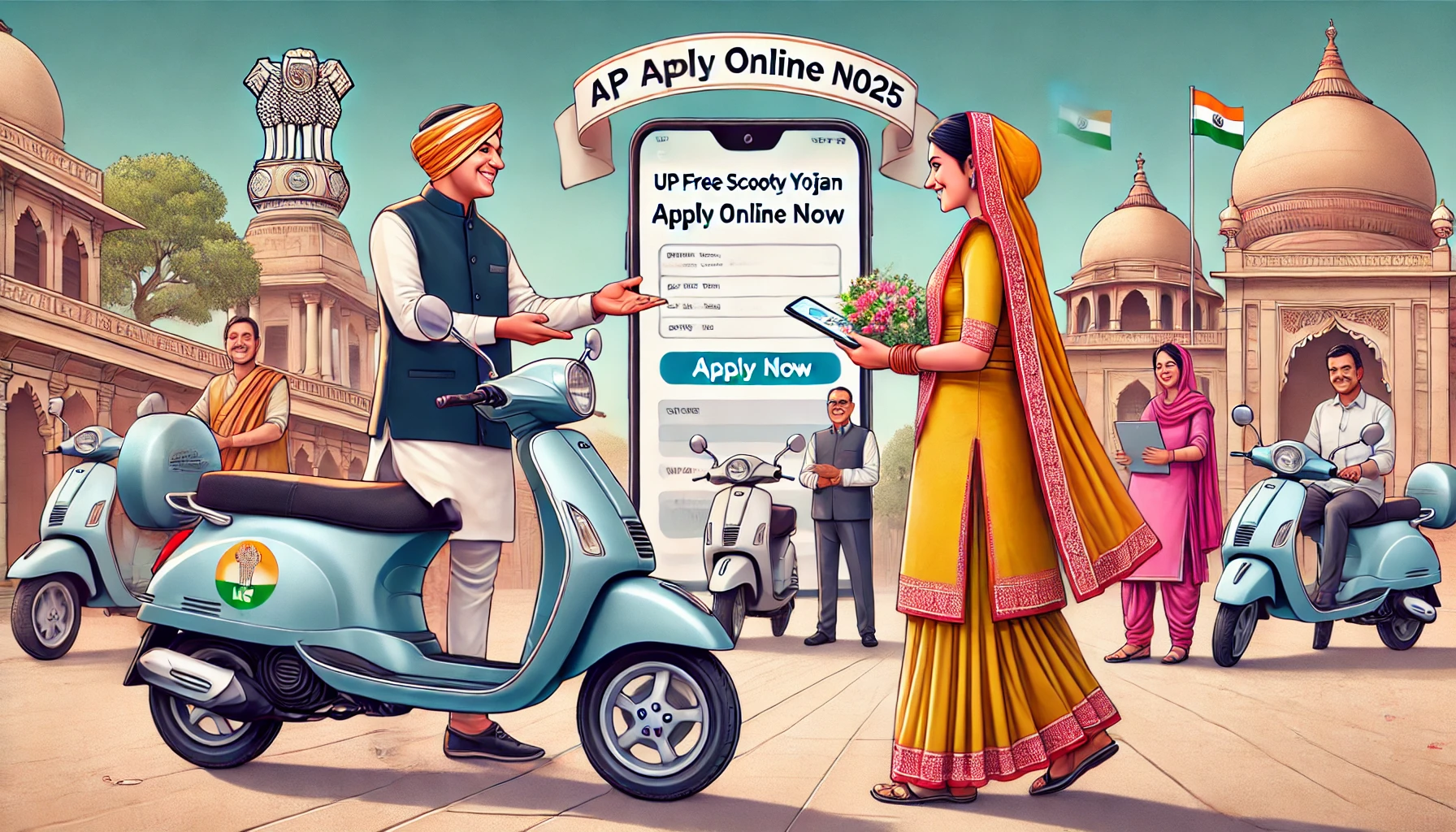 Up Free Scooty Yojana 2025 Apply Online